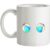 Double Beach Ball Chest mug.