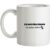 Exaggerations are up by a million percent mug.