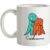 Cuddlesaurus mug.
