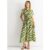 Zebra Print Viscose Shirt Dress