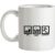 Eat Sleep Football mug.
