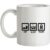 Eat Sleep Trains mug.