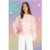 PJ Salvage Peach Party Star Hoodie Size: S Colour: Pink
