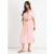 Blush Air Flow Belted Oversized Dress