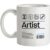 Artist Ingredients mug.