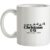 All i want for christmas is you – to get run over by a reindeer mug.