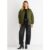 Khaki Padded Oversized Bomber Jacket