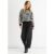Black Contrast Zebra Animal Knit Jumper