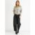Grey Contrast Zebra Animal Knit Jumper