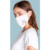 PJ Salvage Ivory Face Mask with Stars & Hearts Color: White