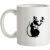 Banksy Listening Rat mug.