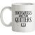 Bookmarks Are For Quitters mug.