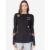 Lauren Moshi Mckinley Neon Signs Thermal Top Size: M Colour: Black