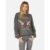 Lauren Moshi Sierra ZZ Top Eliminator Boyfriend Pullover Size: L Colour: Grey