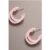 Sofia Richie x 8 Other Reasons Pink Speck Hoop Earrings Colour: Pink