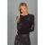 Lauren Moshi McKinley Rays of Love Thermal Top Size: M Colour: Black