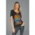 Lauren Moshi Myra Def Leppard Leopard T-Shirt Size: L Colour: Black