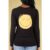 Ivory Ella Smiley T-Shirt Size: L Colour: Black