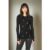 Lauren Moshi McKinely Mini Crystal Cross Bone Skulls Long Sleeved Top Size: XL Colour: Black