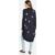 Lauren Moshi Ramona Crystal Roses Wrap Cardigan Size: M/L Colour: Black
