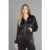 Lauren Moshi Kathleen Crystal Roses Satin Bomber Jacket Size: XS Colour: Black