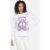 Lauren Moshi Darby Peace Teddy Pullover Size: L Colour: White