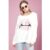 Lauren Moshi Noleta Zipper Mouth Sweatshirt Size: XS Colour: White