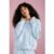 Samii Ryan Baby Zip Up Hoodie Colour: Blue Size: M