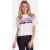 Lauren Moshi Rue Barbie Convertible Crop T-Shirt Size: M Colour: White