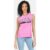 Lauren Moshi Kel X Barbie Convertible Tank Top Size: M Colour: Pink