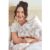 KITSCH Satin Pillowcase Champagne Butterfly Colour: White