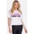 Lauren Moshi Rue Barbie Convertible Crop T-Shirt Size: S Colour: White