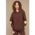 Samii Ryan Smiley® Oversized Hoodie Size: L Colour: Brown
