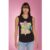 Lauren Moshi Barbie 1987 Kel Tank Top Size: S Colour: Black