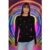 Lauren Moshi McKinley Neon Stud Elements Thermal Top Size: XL Colour: Black