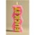 Wavey Casa Fuck It Candle Colour: Pink