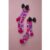 Sock Candy Big Bow Energy Black Sheer Crew Sock Size: One Size Colour: Multi