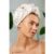 Kitsch & Mickey and Minnie Satin-Wrapped Hair Towel – Mickey Maze Colour: Cream