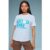 Samii Ryan x Smiley® Good Day Boxy Tee Colour: Blue Size: M