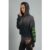 Lauren Moshi Hezly The Grouch Racing Zipper Hoodie Size: L Colour: Black