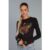 Lauren Moshi McKinley Oscar The Grouch Racing Long Sleeved Tee Size: L Black: Black