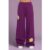 Samii Ryan Smiley® Straight Leg Purple Jogger Pants Size: L Colour: Purple