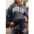 Boys Lie In Too Deep Racer Hoodie Colour: Blue Size: M/L