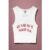 Boys Lie Red Flags Randy Tank Top Colour: White Size: XS/S