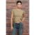 Daisy Street Lace Up Detail Baby Tee Colour: Sage Size: 12