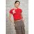 Daisy Street Youth Snow Washed Baby Tee Colour: Red Size: 6