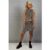 Daisy Street Asymmetrical Skirt with Print & Bow Detail Colour: Gray Size: XS