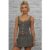Daisy Street Stipe Bow Keyhole Detail Top Size: 10 Colour: Grey