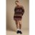 Paul Frank x Daisy Street Knitted Jumper Dress Colour: Brown Size: XL
