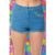 Care Bears x Unique Vintage Funshine Denim Shorts Size: M Colour: Blue